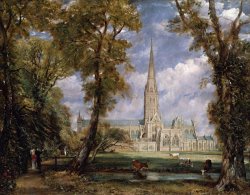 Salisbury Cathedral From The Bishops' Grounds by John Constable