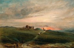 Stonehenge at Sunset by John Constable