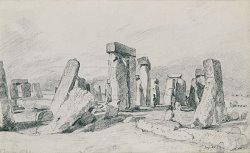 Stonehenge Wiltshire by John Constable