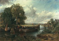 View of the Stour near Dedham by John Constable