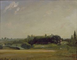 View Towards the Rectory - East Bergholt by John Constable