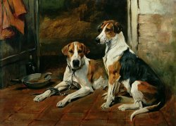 Hounds in a Stable Interior by John Emms