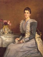 Mary Chamberlain by John Everett Millais