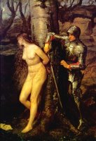 The Knight Errant by John Everett Millais