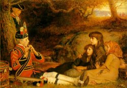 The Piper by John Everett Millais
