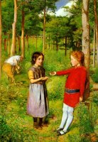 The Woodman's Daughter by John Everett Millais