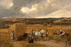 The Harvest by John Frederick Herring