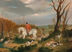 The Suffolk Hunt Going to Cover Near Herringswell by John Frederick Herring