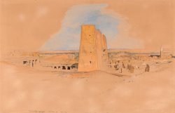 Temple of Edfou, Upper Egypt by John Frederick Lewis