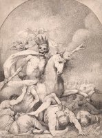 Death on a Pale Horse by John Hamilton Mortimer