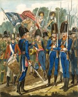 Members of The City Troop And Other Philadelphia Soldiery by John Lewis Krimmel