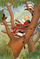 Land of Oz: Prince Inga in His 'tree Top' Rest by John R. Neill