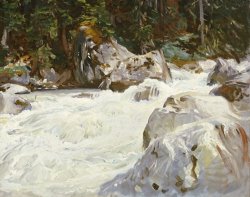 A Torrent in Norway by John Singer Sargent