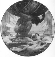 Atlas And The Hesperides by John Singer Sargent