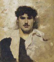Head of a Gondolier by John Singer Sargent