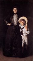 Mrs. Edward L. Davis And Her Son Livingston by John Singer Sargent