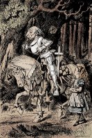 White Knight Alice In Wonderland by John Tenniel