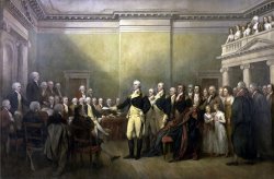 General George Washington Resigning His Commission by John Trumbull
