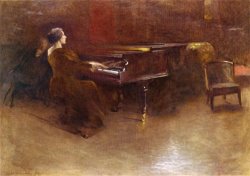 At The Piano by John White Alexander