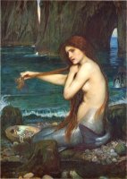 A Mermaid 1900 by John William Waterhouse