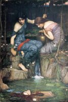 Nymphs Finding The Head of Orpheus by John William Waterhouse