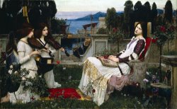 Saint Cecilia 1895 by John William Waterhouse