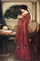 The Crystal Ball (restored Version) by John William Waterhouse
