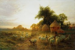 Yon Yellow Sunset Dying in the West by Joseph Farquharson