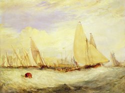 East Cowes Castle the Seat of J Nash Esq. the Regatta Beating to Windward by Joseph Mallord William Turner