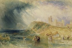 Holy Island - Northumberland by Joseph Mallord William Turner