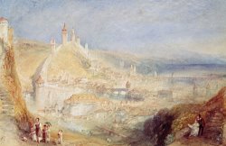 Lucerne from the Walls by Joseph Mallord William Turner