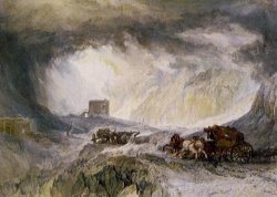 Passage of Mount Cenis by Joseph Mallord William Turner