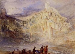 Santa Sabes And The Brook Kedron by Joseph Mallord William Turner