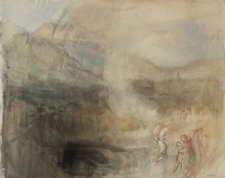 The Angel Troubling The Pool by Joseph Mallord William Turner