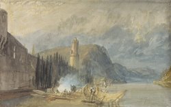 The Roman Tower, Andernach by Joseph Mallord William Turner