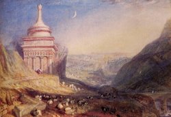 Valley of The Brook Kedron by Joseph Mallord William Turner