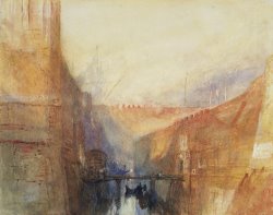Venice: an Imaginary View of The Arsenale by Joseph Mallord William Turner