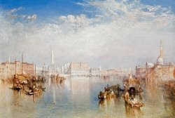 View of Venice The Ducal Palace Dogana and Part of San Giorgio by Joseph Mallord William Turner