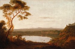 Lake Albano by Joseph Wright