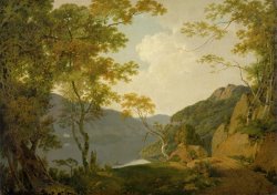 Lake Scene by Joseph Wright