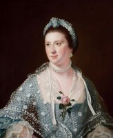 Portrait of The Hon Mrs Boyle by Joseph Wright