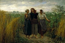 Returning From The Fields by Jules Breton