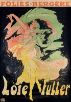 Folies Bergeres: Loie Fuller, France by Jules Cheret