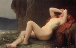 Mary Magdalene in the Cave by Jules Joseph Lefebvre