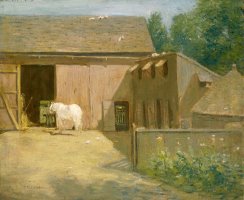 New England Barnyard by Julian Alden Weir
