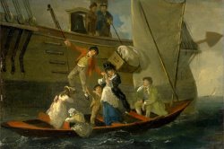 A Married Sailor's Adieu by Julius Caesar Ibbetson