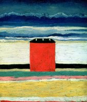 Red House by Kazimir Malevich