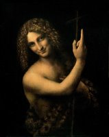 Saint John The Baptist by Leonardo da Vinci