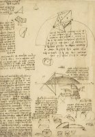 Small Front View Of Church Squaring Of Curved Surfaces Triangle Elmain Or Falcata by Leonardo da Vinci