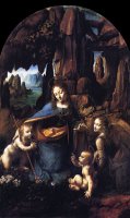 Virgin of The Rocks by Leonardo da Vinci